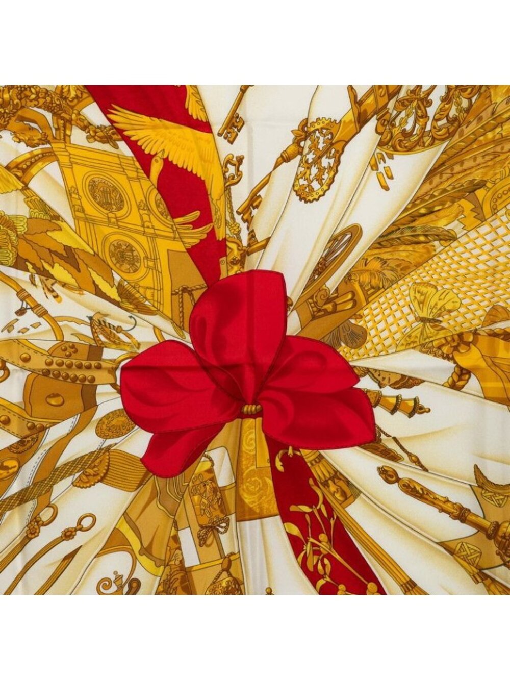 Hermes Carre 90 Soleil de Soie Silk Sun Scarf Large Multicolor - Picture 2 of 9